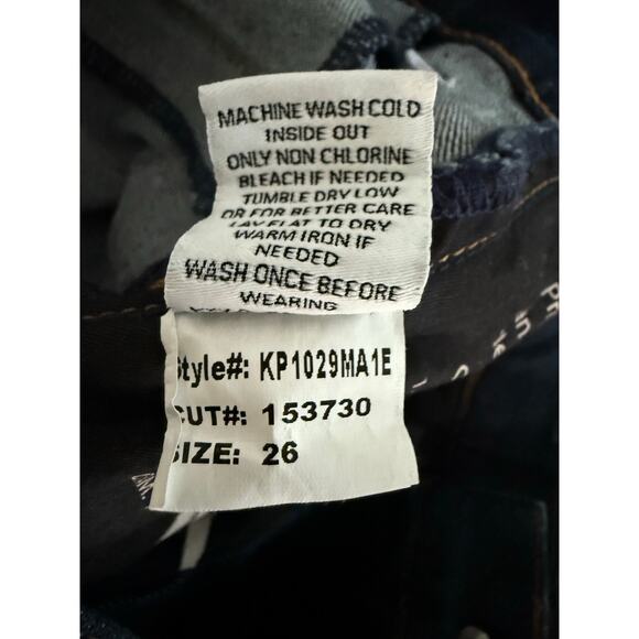 Evereve The Ever Trouser Wide Leg High Rise Jeans, Size 26 - Picture 4 of 5